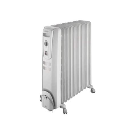 Delonghi Electric Oil-Filled Radiator 12 Fin Heater - KH 771225