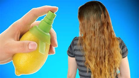 Lemon Juice Hair Before After