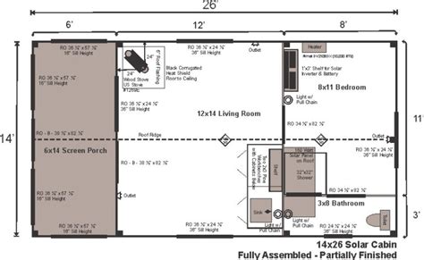Floor Plan • Jamaica Cottage Shop