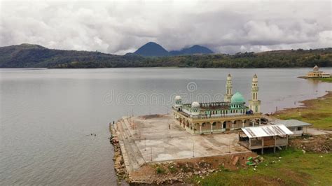 Mosque on the Shore of Lake Lanao. Lanao Del Sur, Philippines. Stock ...