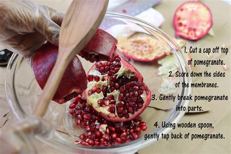 How To Easily De Seed A Pomegranate Really Anns Liee