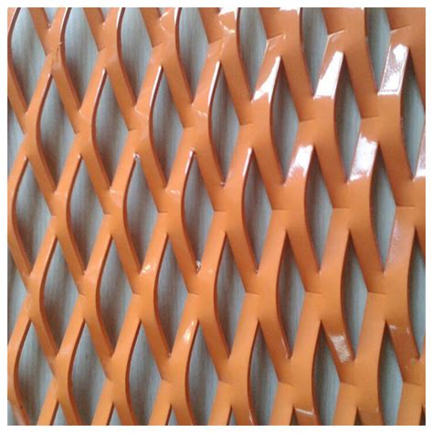 Aluminum Expanded Metal Facade Design Of Metal Mesh Building Facade