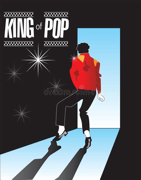 Michael Jackson King Of Pop Memorial In Series Editorial Stock