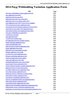 Fillable Online Witrit Nmsmhi Payg Withholding Variation