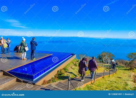 Shigajapan November 132017 Biwa Lake Valley At Shiga Japan Lake