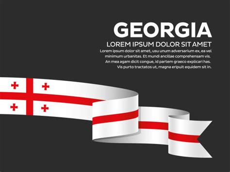 160 Tbilisi Georgia Flag Stock Illustrations Royalty Free Vector