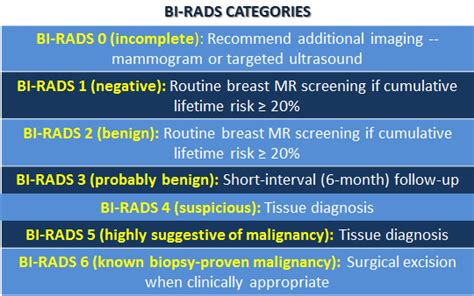 What Is Bi Rads Diagnostic Imaging Services