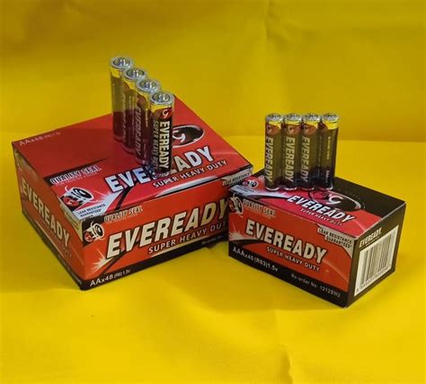 Eveready Battery Aa And Aaa Class A Lazada Ph