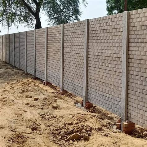 Panel Build Rcc Readymade Precast Boundary Wall Thickness 45 Mm