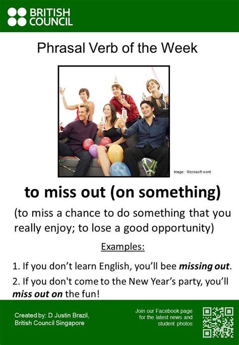 Phrasal Verbs - to miss out (on something) | Ingilizce deyimler ...