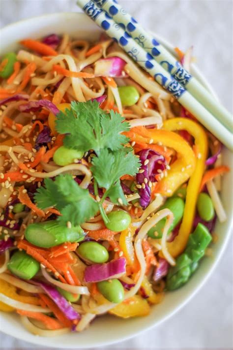 Spring Vegetable Pad Thai