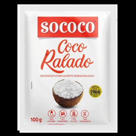 Coco Ralado Mido Ado Ado Em Flocos Sococo Pacote G