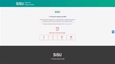 Inscrições Para O Sisu 2024 Começam Nesta Segunda Feira Blog Do