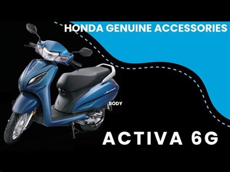 honda activa  accessories  price honda genuine accessories