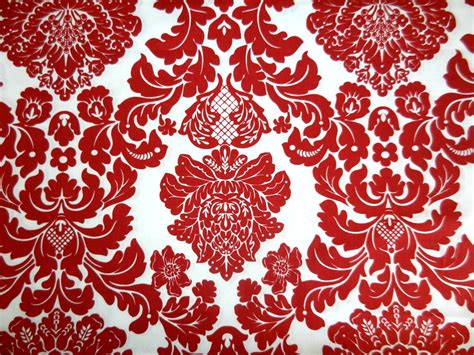 🔥 Free Download Red Damask Pattern Wallpaper by @mckenzier7 ...