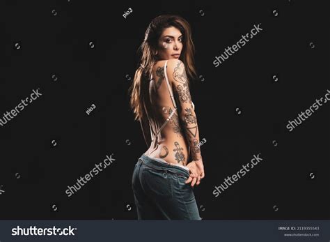 Sexy Woman Studio Portrait White Lingerie Stock Photo 2119355543 Shutterstock