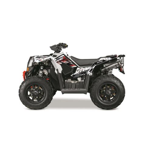 Kit Deco Blanc Pour Quad Polaris Scrambler Kuvetec