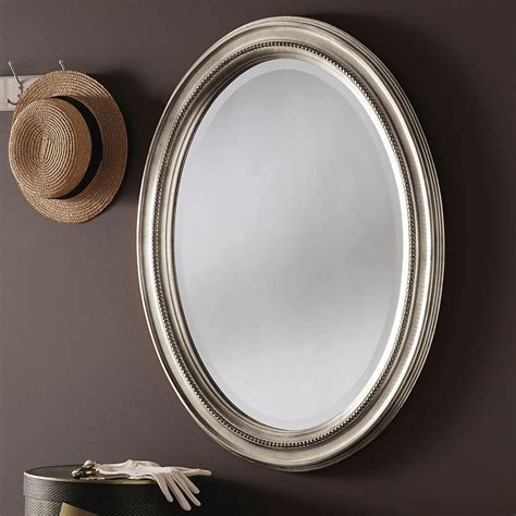 20 Ideas Of Silver Oval Wall Mirrors