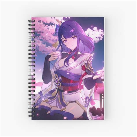 Cuaderno De Espiral Genshin Impact Arte Oficial De Cumplea Os De