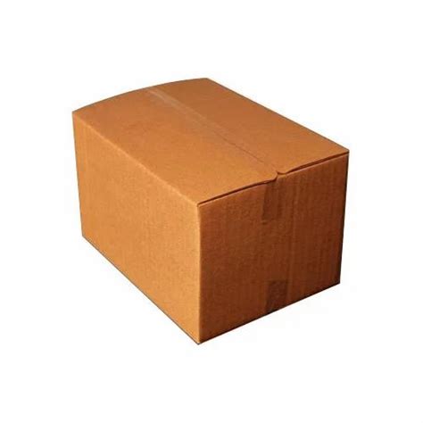 Brown Rectangular Plain Corrugated Packaging Box At Rs Kilogram In