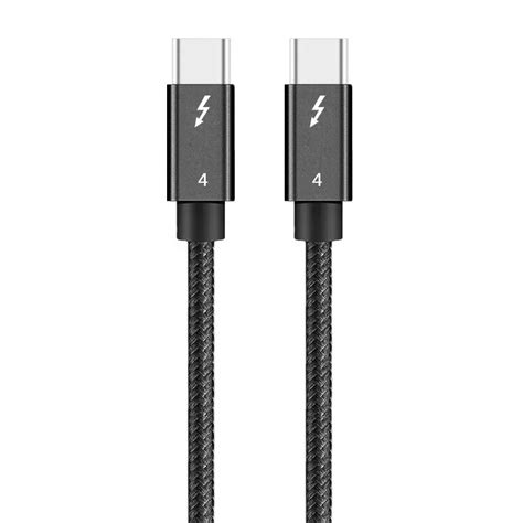 Thunderbolt 4 Cable Usb 4 Cable 40gbps 100w Charging Compatible With Thunderbolt 3 And Usb C