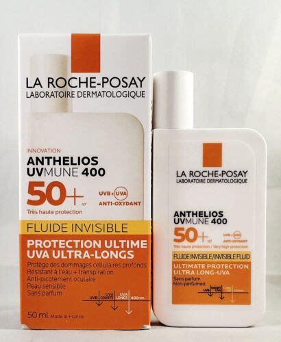 La Roche Posay Anthelios Uvmune 400 Fluid Invisible Spf50 50ml Parapharmacie Plus Site Vente