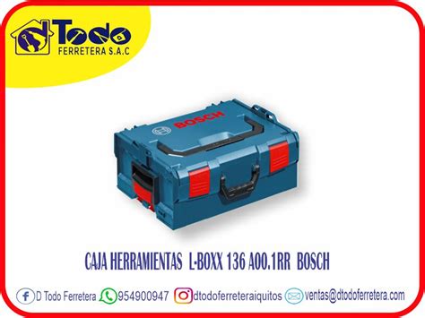 Caja Herramientas L Boxx A Rr Bosch D Todo Ferretera S A C