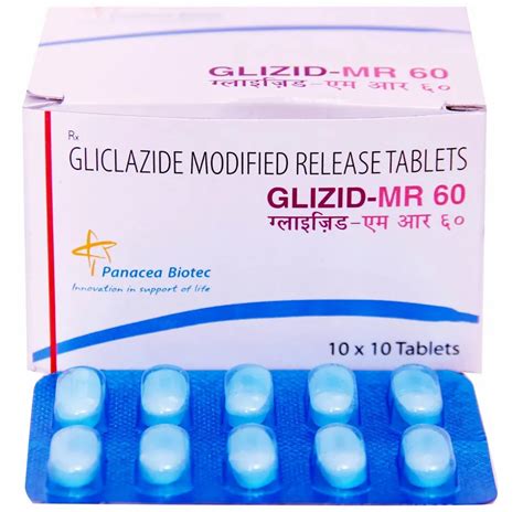 Gliclazide Modified Release Tablets 60 Mg At Rs 103 Stripe Diamicron