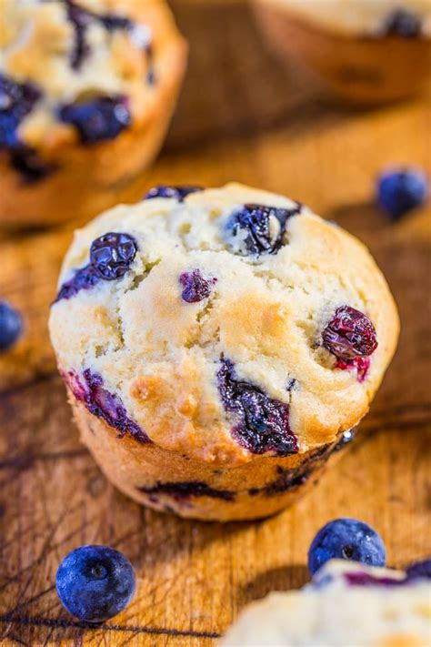 Healthy Blueberry Muffins Low Calorie Low Fat Averie Cooks