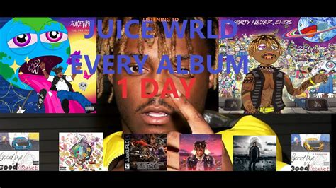 Listening To Every Juice Wrld Album In 1 Day Youtube