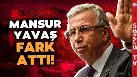 Mansur Yavaş Turgut Altınok un Önünde Ankara da Erdoğan ı Üzecek Anket