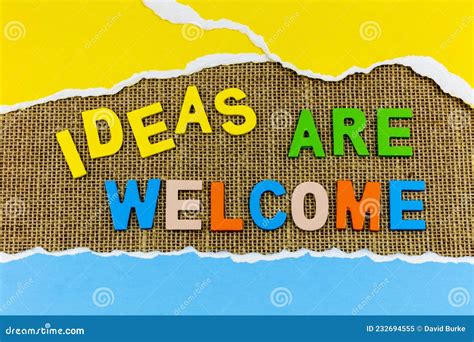 Welcome Good Luck Lettering Text Modern Calligraphy Style Illustration