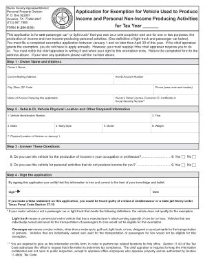 Fillable Online Hcad Irs Form Fax Email Print Pdffiller