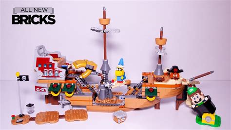 Lego Super Mario 71391 Bowser’s Airship Expansion Set With Luigi Youtube