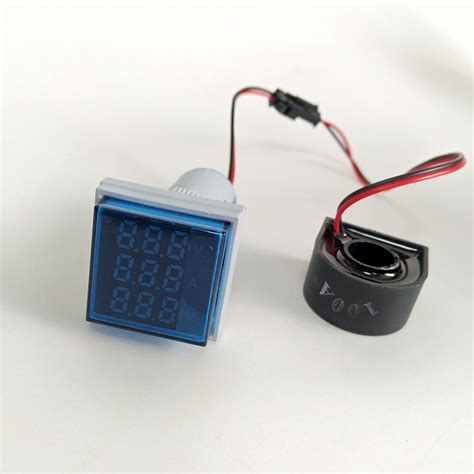 Digitale Led Volt Hz Ac Ampèremeter Voltmeter Grandado