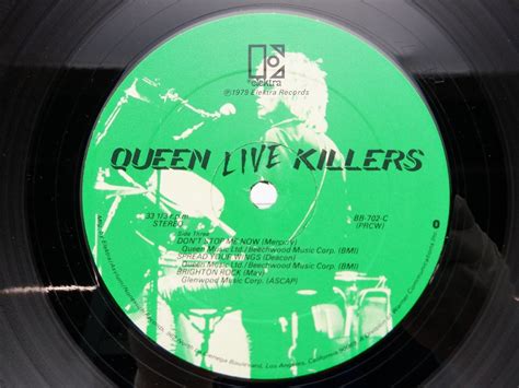 QUEEN クイーン Live Killers ライブ キラーズ LP 12インチ Elektra BB 702 ロック Queen