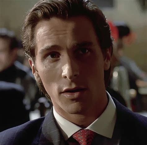 Patrick Bateman In Christian Bale American Pyscho Chris Bale