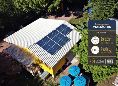 Viamão sistema de energia solar residencial entra em funcionamento