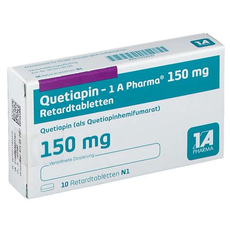 Quetiapin A Pharma Mg St Mit Dem E Rezept Kaufen Shop