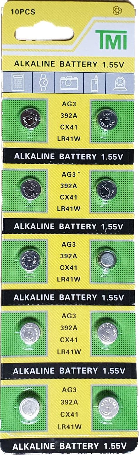 GP Batterien GP192 C10 Alkaline Knopfzellen 10 Stück Amazon de