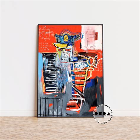 Jean Michel Basquiat Basquiat Print Street Art Exhibition Poster