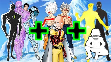 Alien X ZenoTF TOAA Saitama Goku Vegeta Beyonder The