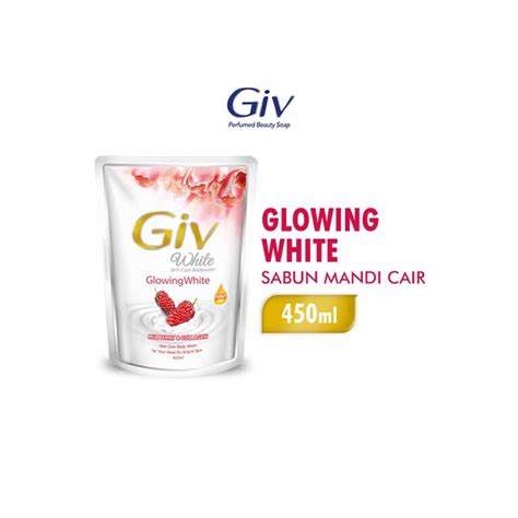 Jual Giv Body Wash Hijab Tin Zaitun Flower Berry Glowing White