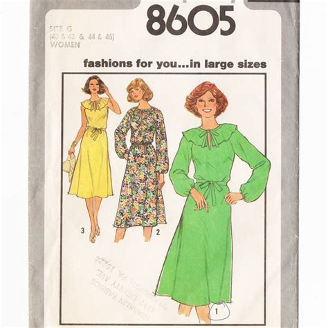 Loose Fitting Dress Patterns Etsy