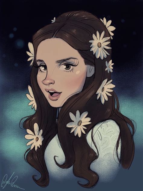 Dylan Bonner Art Lana Del Rey Art Lana Del Rey Love Art