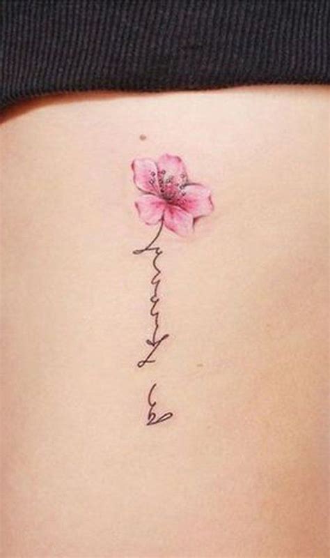 30 Delicate Flower Tattoo Ideas Cherry Tattoos Rib Tattoo Delicate Flower Tattoo