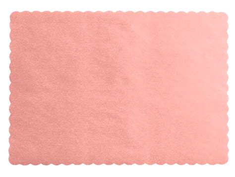 Pink Disposable Paper Placemat Inbulks