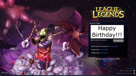 Happy Birthday League Of Legends Youtube