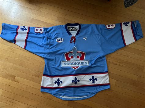 NAHL Maine Nordiques Tyler Gaulin Game Worn Jersey | SidelineSwap