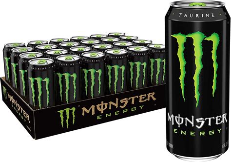 Buy 24 Cans Monster Energy Drink Original 16 Fl Oz Online At Lowest